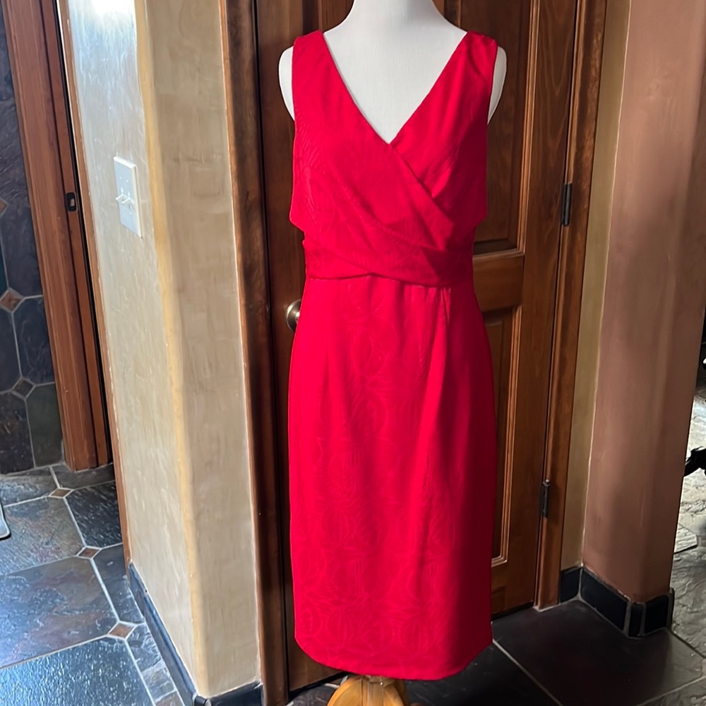 Maggy London Red Dress - Size 10